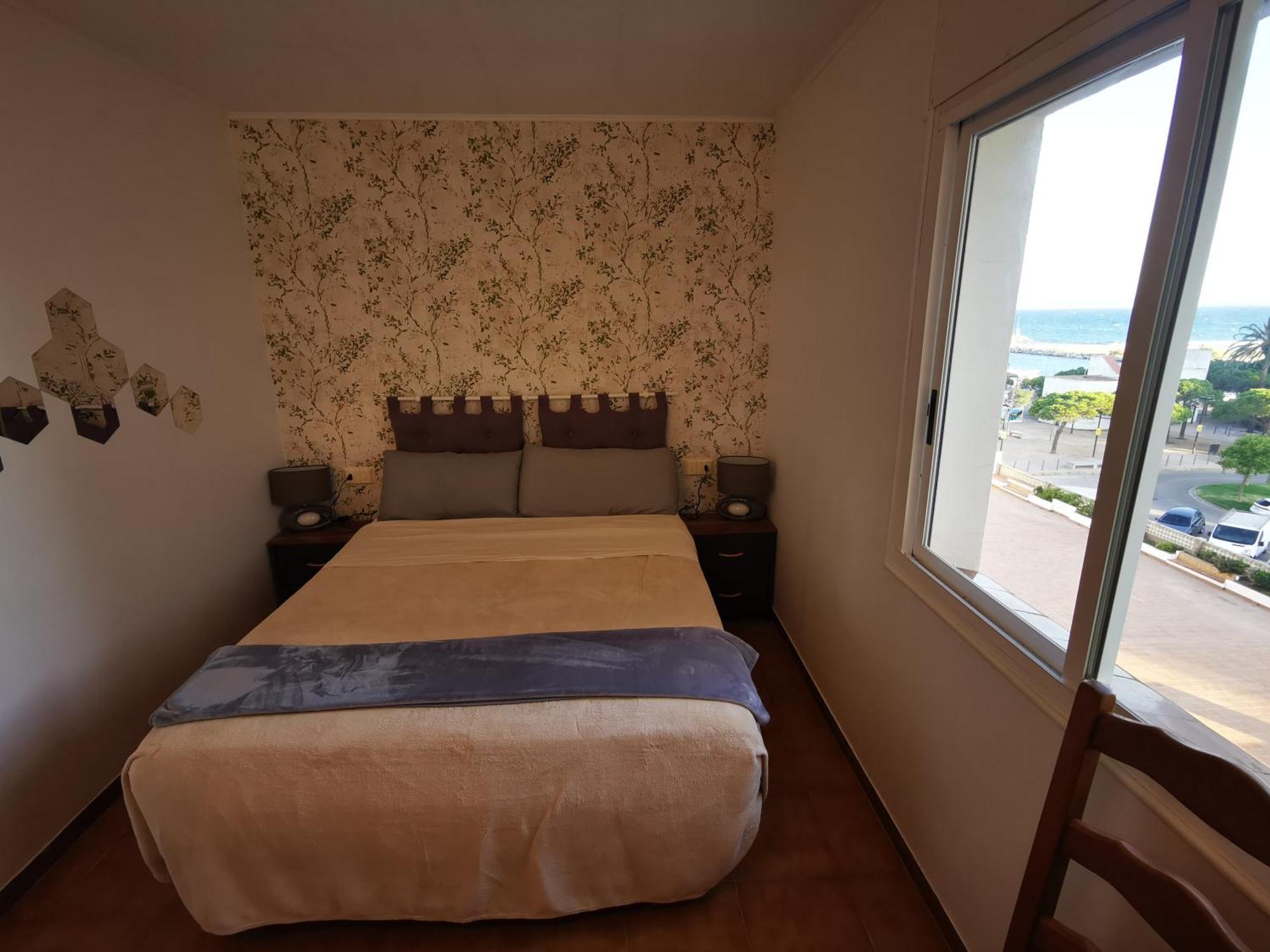 Spacieux Appartement Rose Front Mer Et Piscine Rosas Exteriör bild