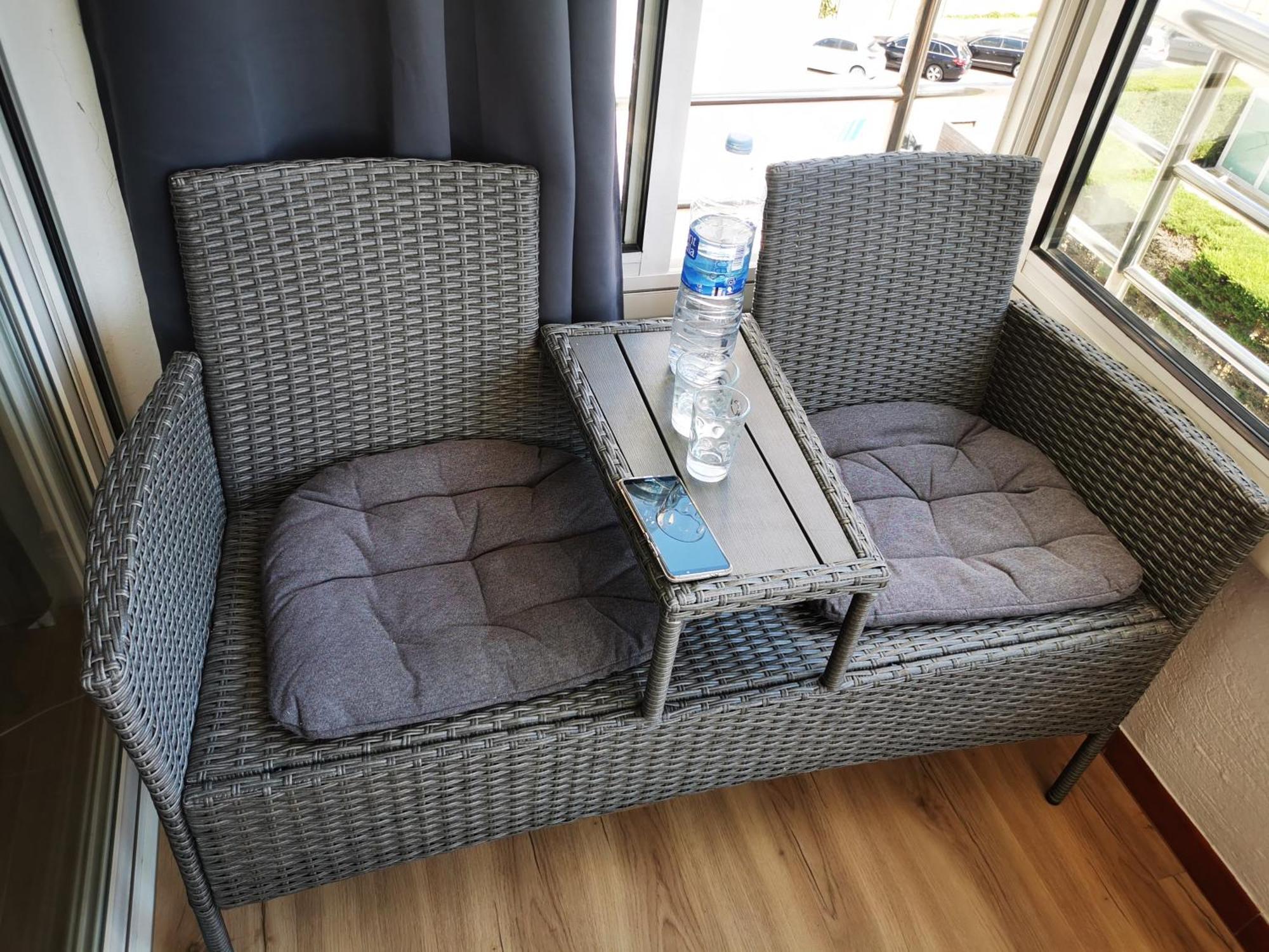 Spacieux Appartement Rose Front Mer Et Piscine Rosas Exteriör bild