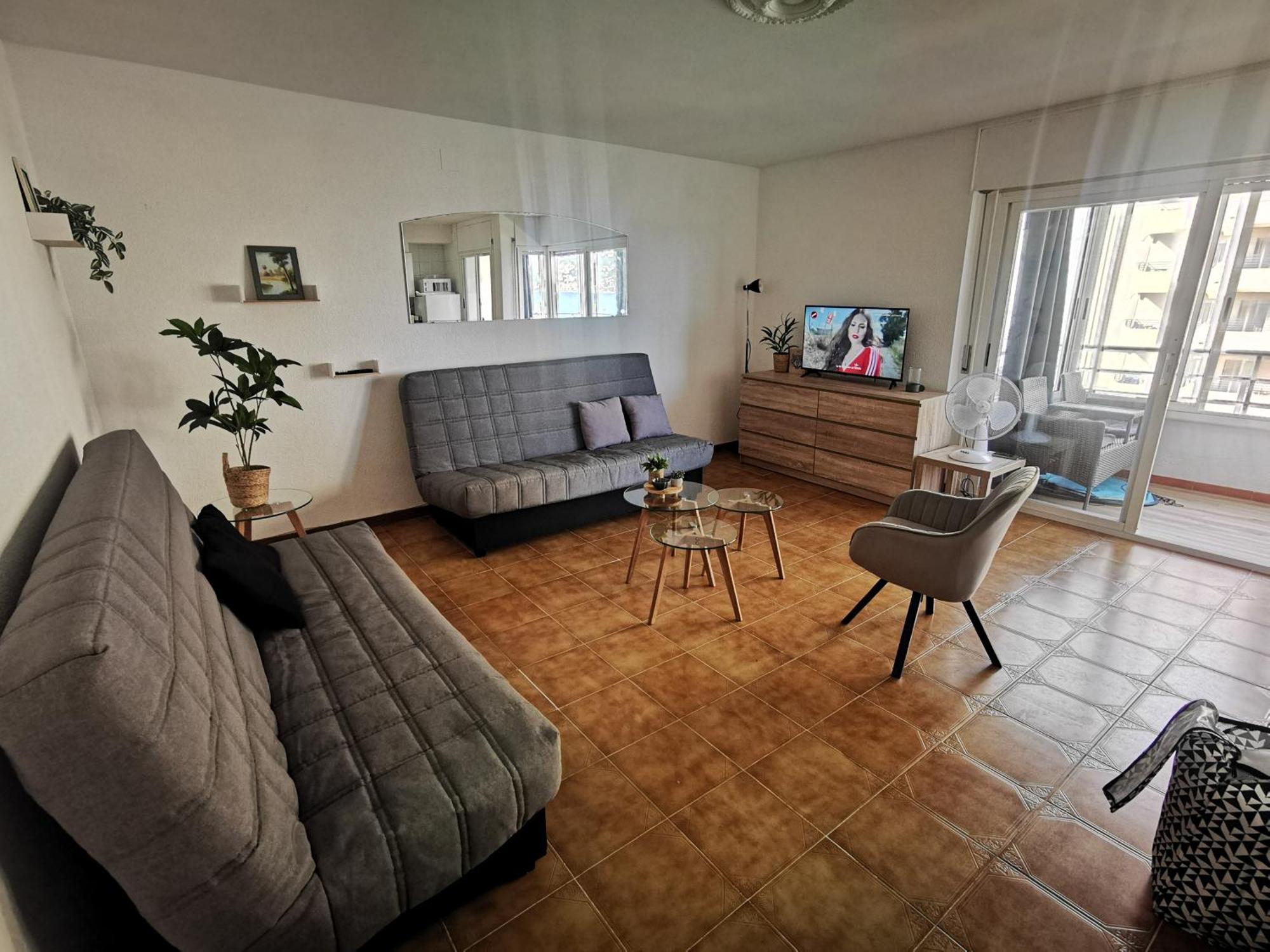 Spacieux Appartement Rose Front Mer Et Piscine Rosas Exteriör bild